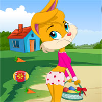 Free online html5 games - Easter Bunny Dress Up
