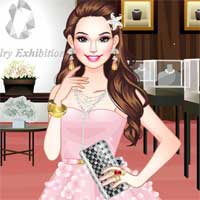 Free online flash games - Jewelry Exhibition game - Games2Dress 