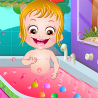 Baby hazel spa bath