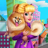 Free online flash games - Audrey Adopts a Puppy game - Games2Dress 